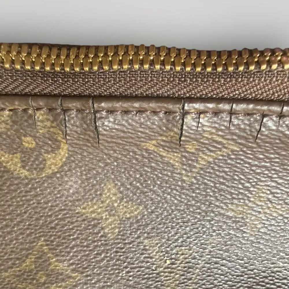 Louis Vuitton Berri PM Shoulder Bag Brown Monogram Canvas